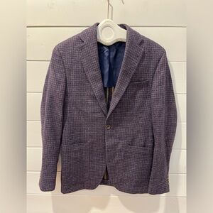 💙 Jack Victor Wool Blend Blazer – Size 38R – Made in Canada